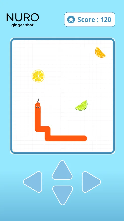 Aperçu mobile du jeu-concours Snake personnalisé aux couleurs d'une marque